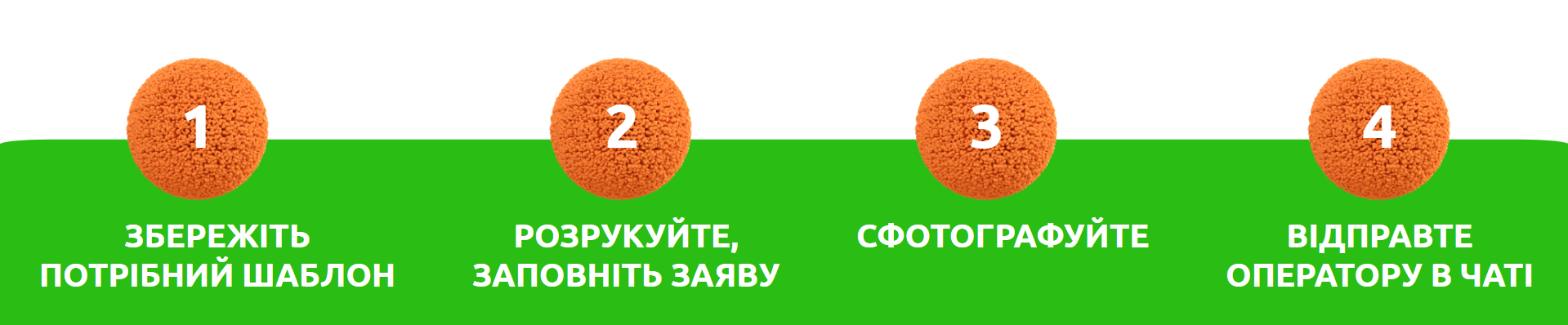 як подати заяву Комфі