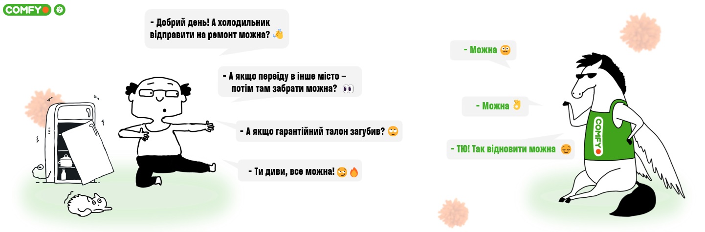 гарантия комфи
